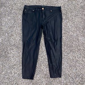 Faux Leather Jeggings